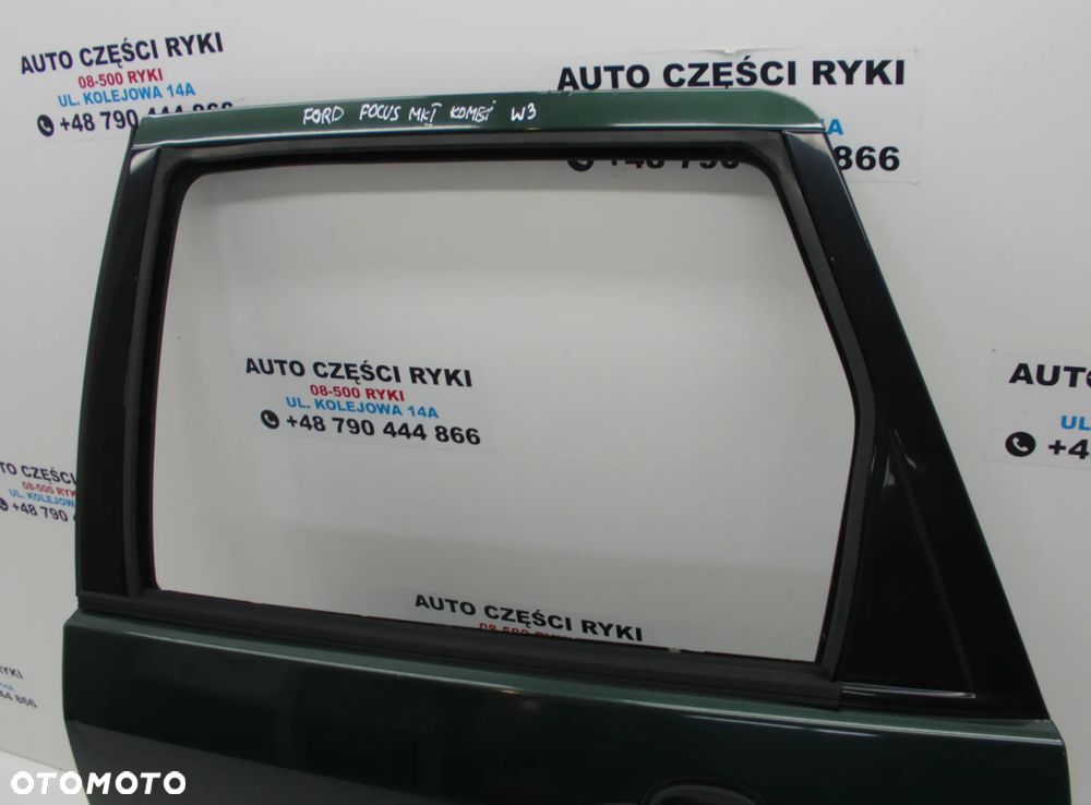 Ford Focus MK1 kombi Drzwi Lewy Tył W3 Klamka Zamek Szyba Boczek Zawiasy - 3