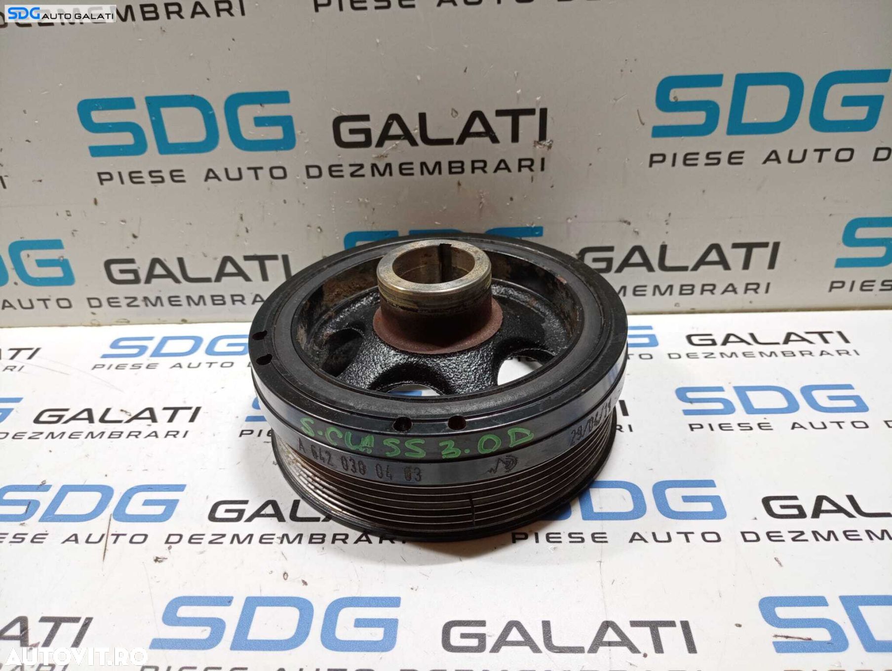 Fulie Rola Vibrochen Arbore Cotit Mercedes Clasa S Class W221 S350 3.0 D 2005 - 2013 Cod A6420300403 [M5192] - 1