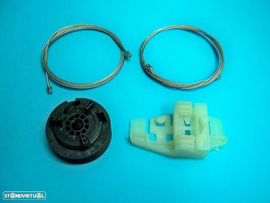 Kit reparação elevador dos vidros Citroen C3   2002-2009 (frente)  NOVO - 2