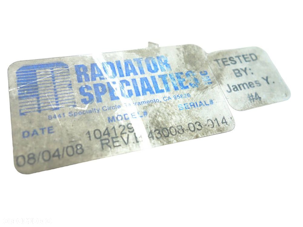 Zamiatarka Tennant M20 Chłodnica Wody Płynu 1045316 - 2
