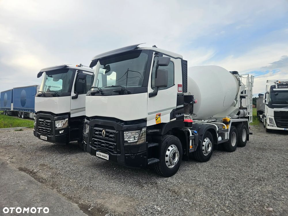 Renault C 430 XLOAD*8x4*BRTONOMIESZARKA*GRUSZKA Putzmeister 9,1 m3* - 1