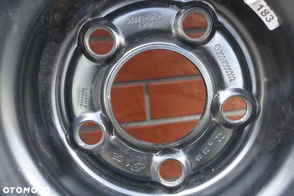 KOŁO DOJAZDOWE MERCEDES W203 W209 3,5x17 ET17 5x112 - 4