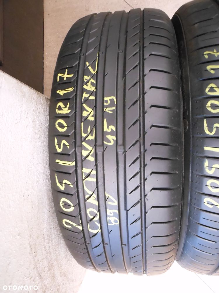 Opony 205/50r17 continental conti sport contact 5 6,5mm lato para - 2