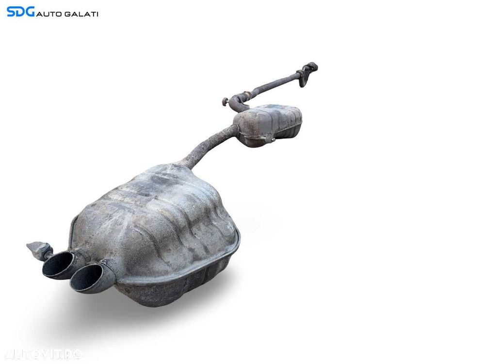 Ansamblu Complet Evacuare Toba Tobe Teava Esapament Intermediara Finala Volkswagen Golf 5 1.4 TSI CAXA 2004 - 2008 [LC3431] - 9