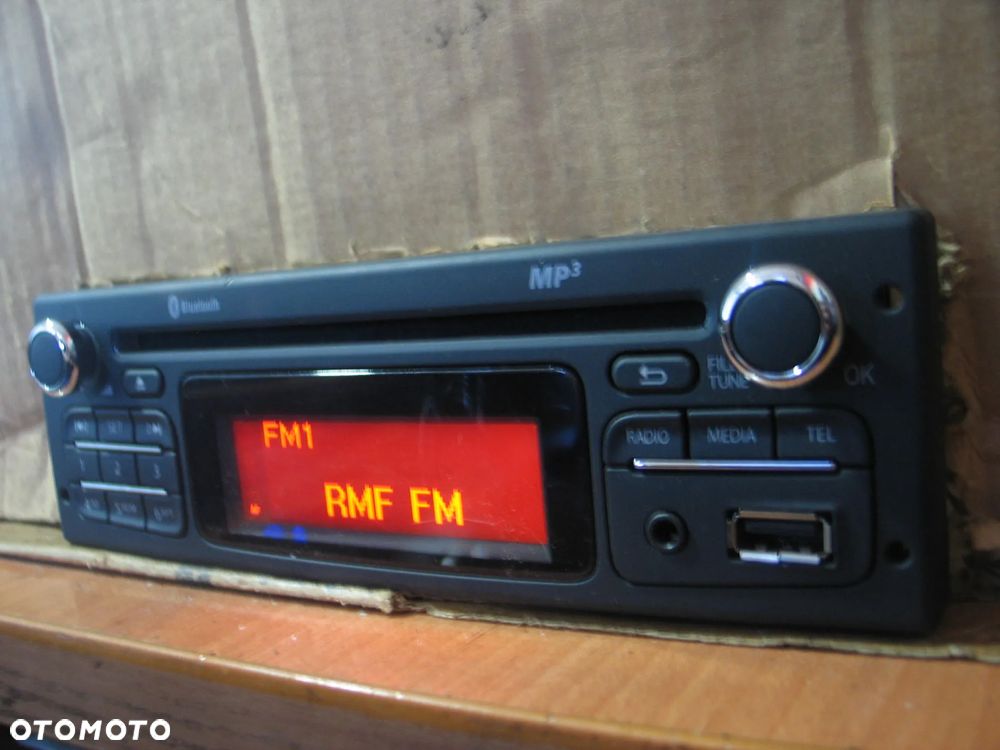 radio radioodtwarzacz Mp3 Bluetooth Usb Dacia Renault + kod - 3