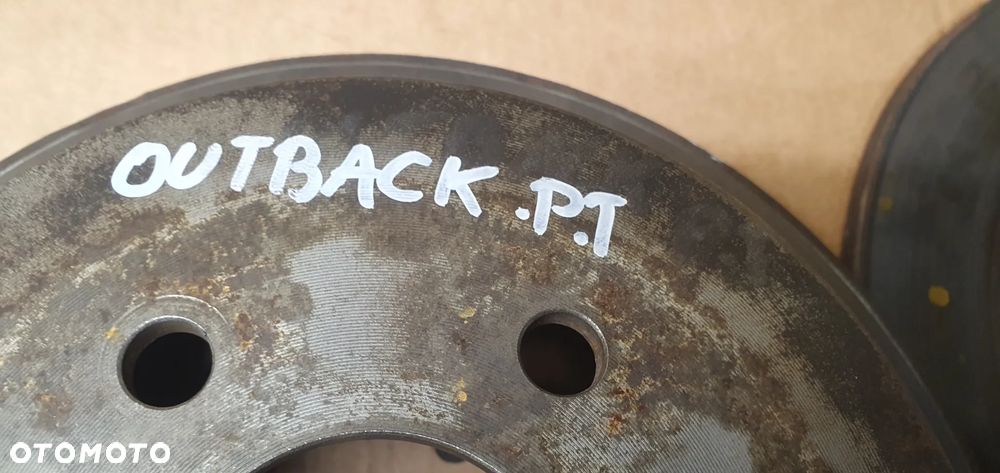 Tarcze hamulcowe klocki tył tylne Subaru Legacy IV Lift Outback 2.0 D - 8