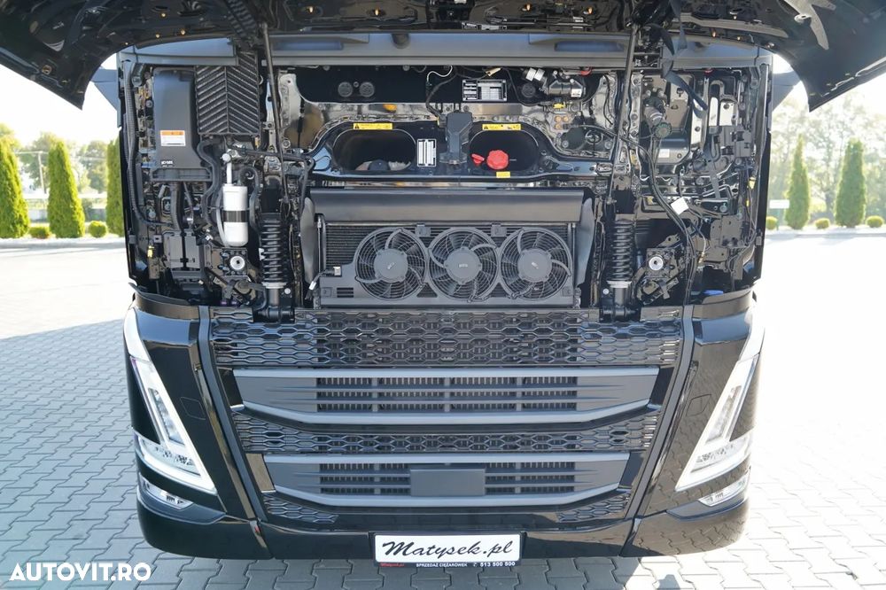 Volvo FH 500 / MEGA / COMBINAT TANDEM TRAVEL 120 M3 / 2024 / I-PARK COOL / DOCURI DE ACOPERIRE PENTRU CĂRUCIOR / PUNTE RIDICATĂ / JANTE DIN ALIAJ / REMORCĂ WECON - 36