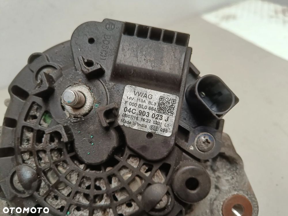 Alternator 1.0 MPI Skoda Fabia 3 Seat  Ibiza Audi VW Polo 04C903023J - 5