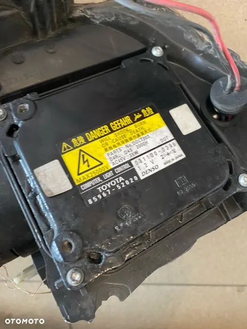 REFLEKTOR LAMPA PRAWA PRZÓD TOYOTA AURIS I XENON 81140-02540 - 6