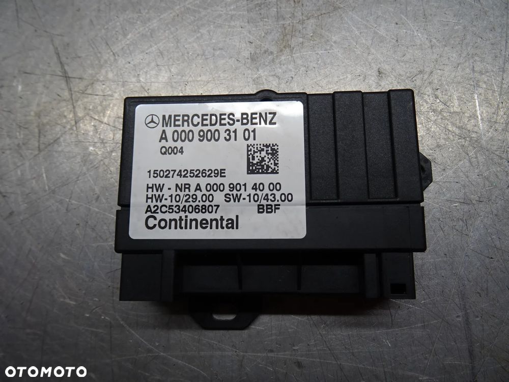 MERCEDES W212 LIFT 09-16 2.2CDI SEDAN MODUŁ STEROWNIK POMPY PALIWA A0009003101 - 1