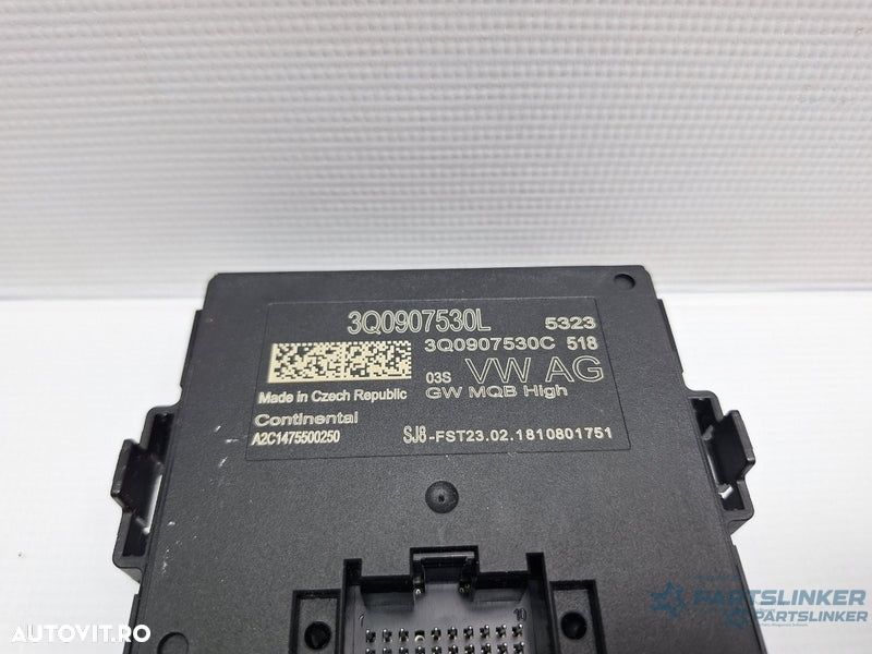 Modul de control pentru gateway VOLKSWAGEN PASSAT Variant 3G5 2014 - > TDI CRLB, DBGA, DFGA 3Q0907530L , 3Q0907530C - 2