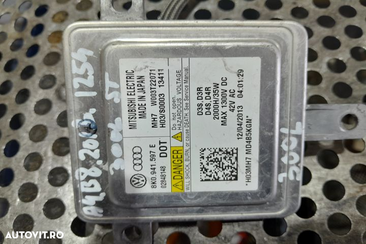 BALAST XENON DREAPTA 8K0941597E 8K0941597E Audi A4 B8/8K [facelift] [ - 2