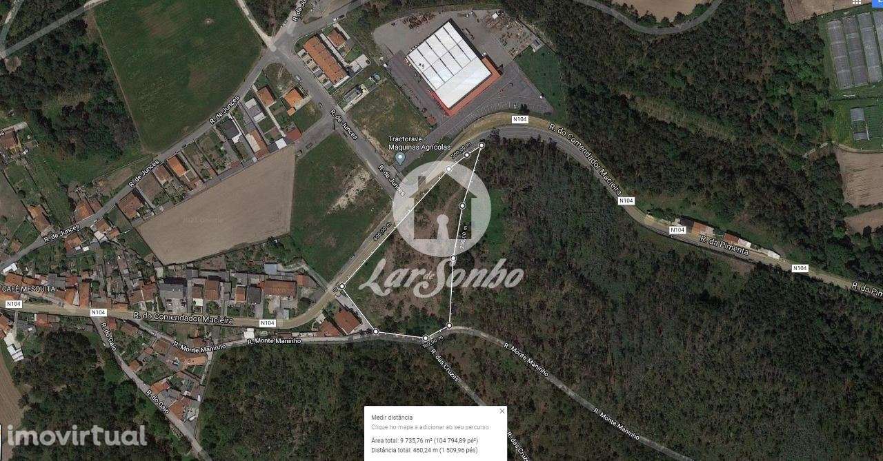 Terreno para construção de moradias c/ 10 000m2 em Macieira da Maia - Grande imagem: 4/8