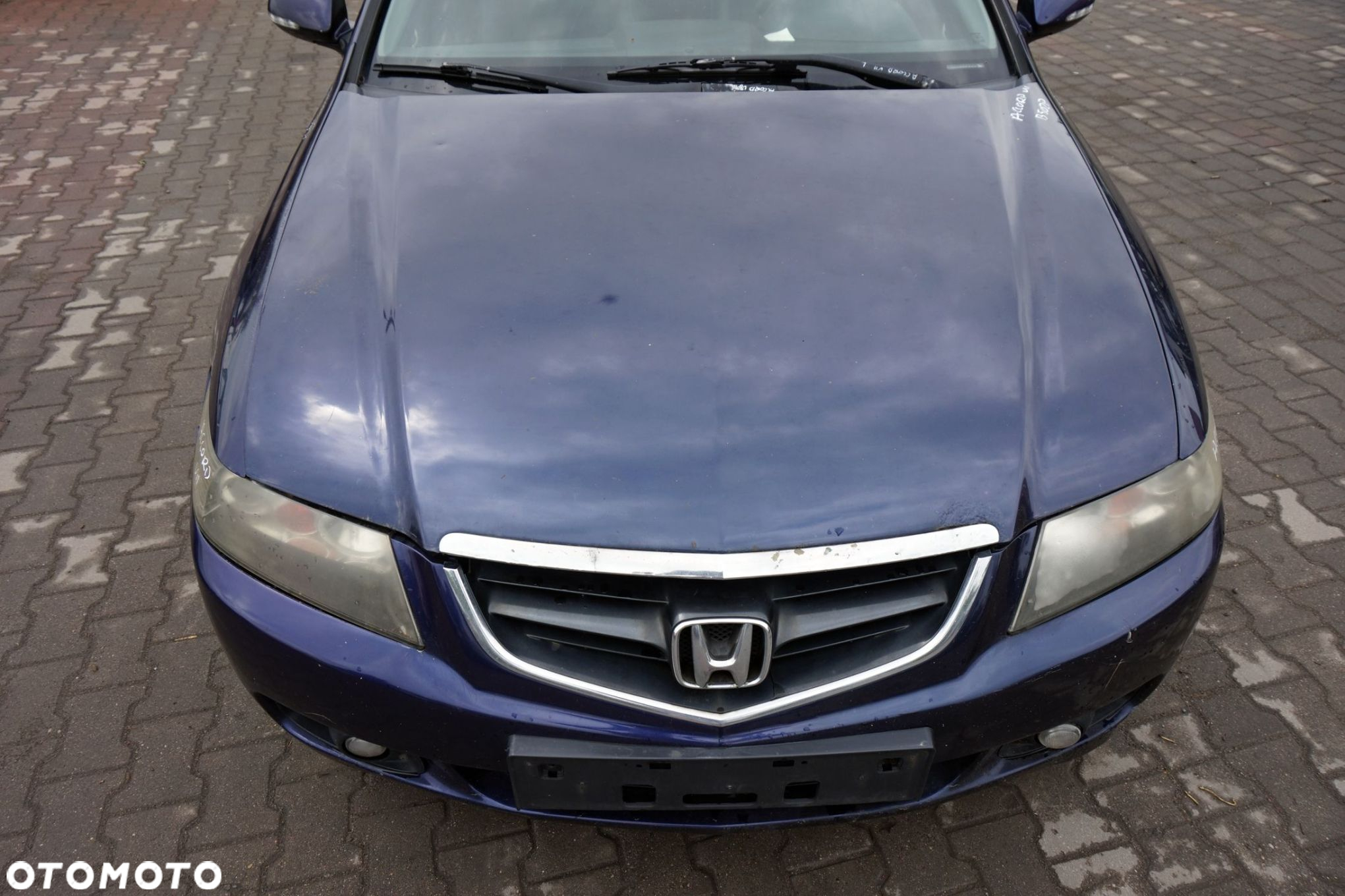 MASKA ZDERZAK BŁOTNIKI LAMPY ACCORD VII B502P  HONDA 2002-2005 GRANATOWY PRZÓD KOMPLETNY - 2