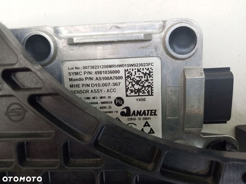 SSANGYONG REXTON IV 4 2020- RADAR DISTRONIC 4981036000 - 13