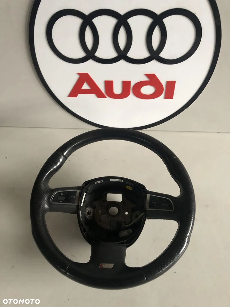 KIEROWNICA AUDI A4 B8 S-LINE 8K0419091BC ŁOPATKI * - 1