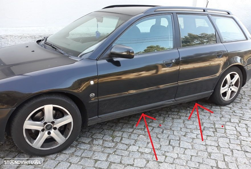 Jogo de 4 frisos para Audi A4 B5 1994-2000 NOVO - 3