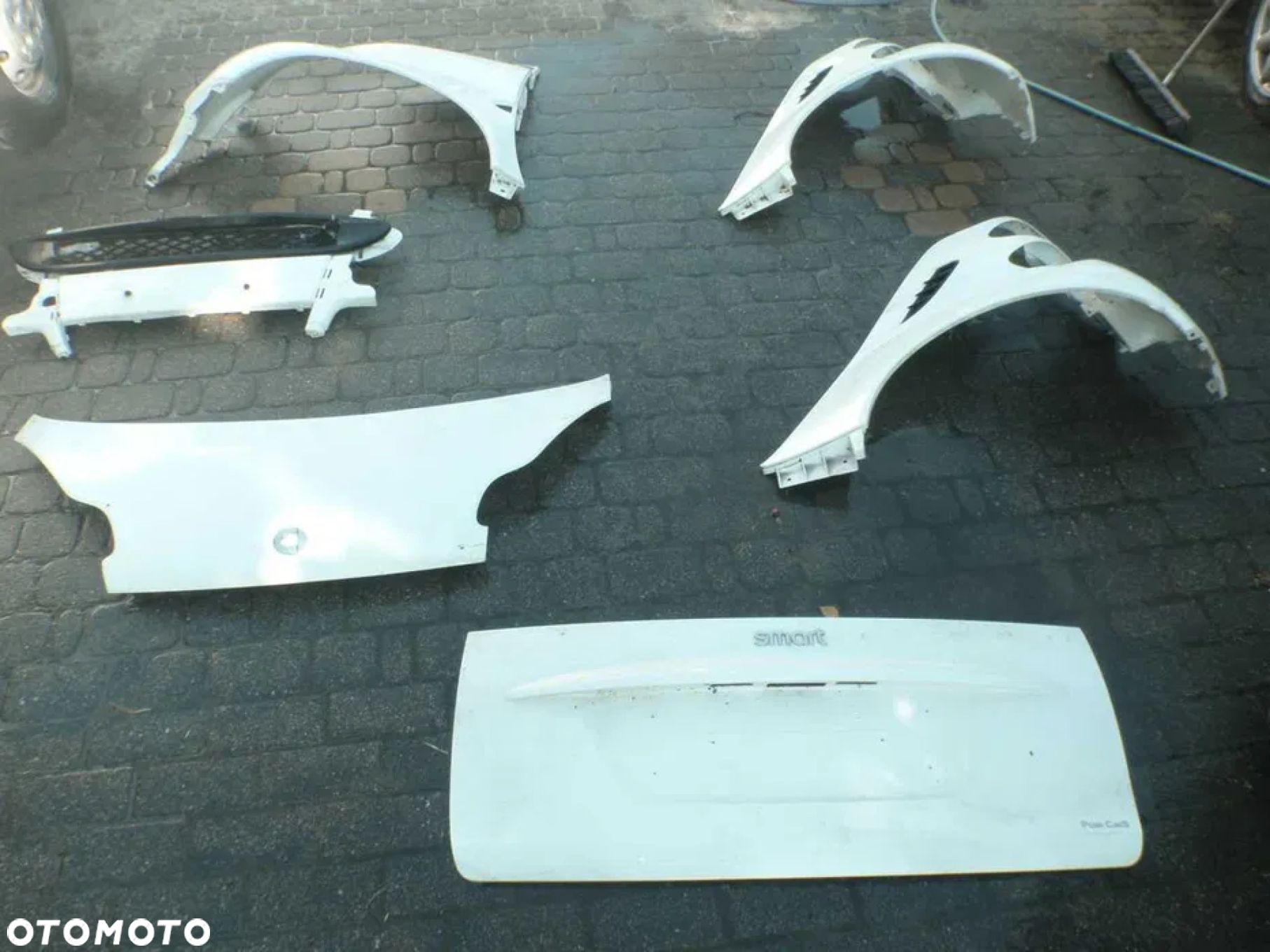 błotnik pas przedni zderzak smart fortwo 451 - 2