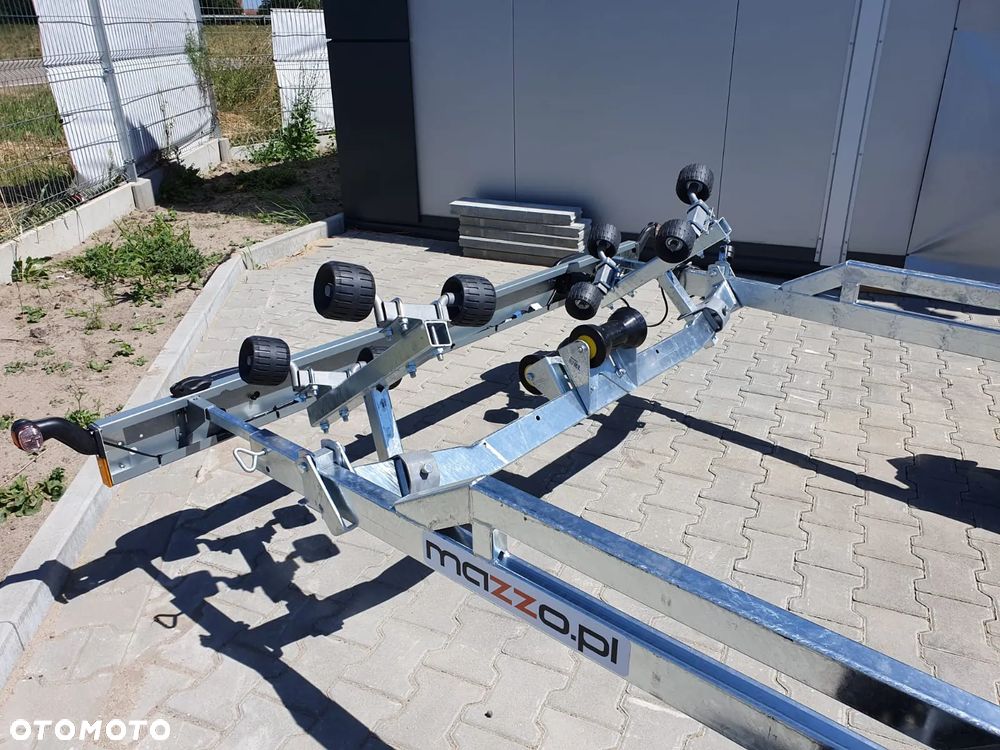 Brenderup Przyczepa pod łodziowa na rolkach 7 m DMC2500kg łożyska wodoodporne MOCNA I SOLIDNA PRZYCZEPA PODŁODZIOWA - 10