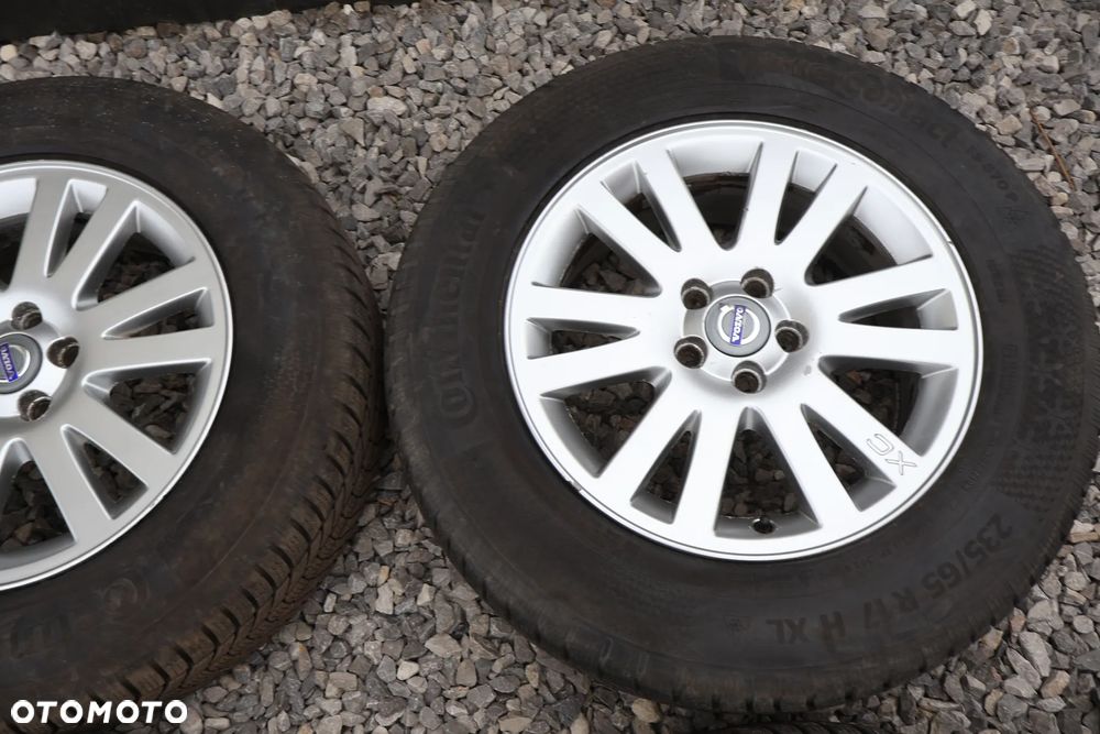 VOLVO XC90 I 03-14R KOŁA ZIMOWE 17" 5X108 OPONY CONTINENTAL 2023R FELGI ALIMINIOWE ORYGINAŁ 235 65 17 - 8