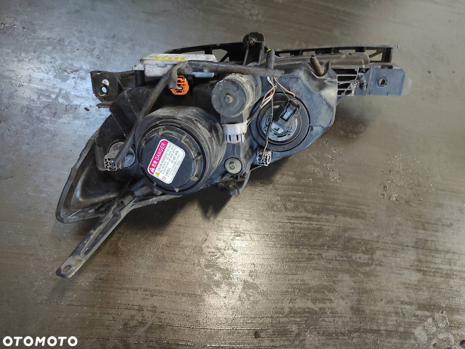 KOMPLETNY PRZÓD XENON MASKA ZDERZAK PRZÓD LAMPY MAZDA 3 I BK 27B - 7