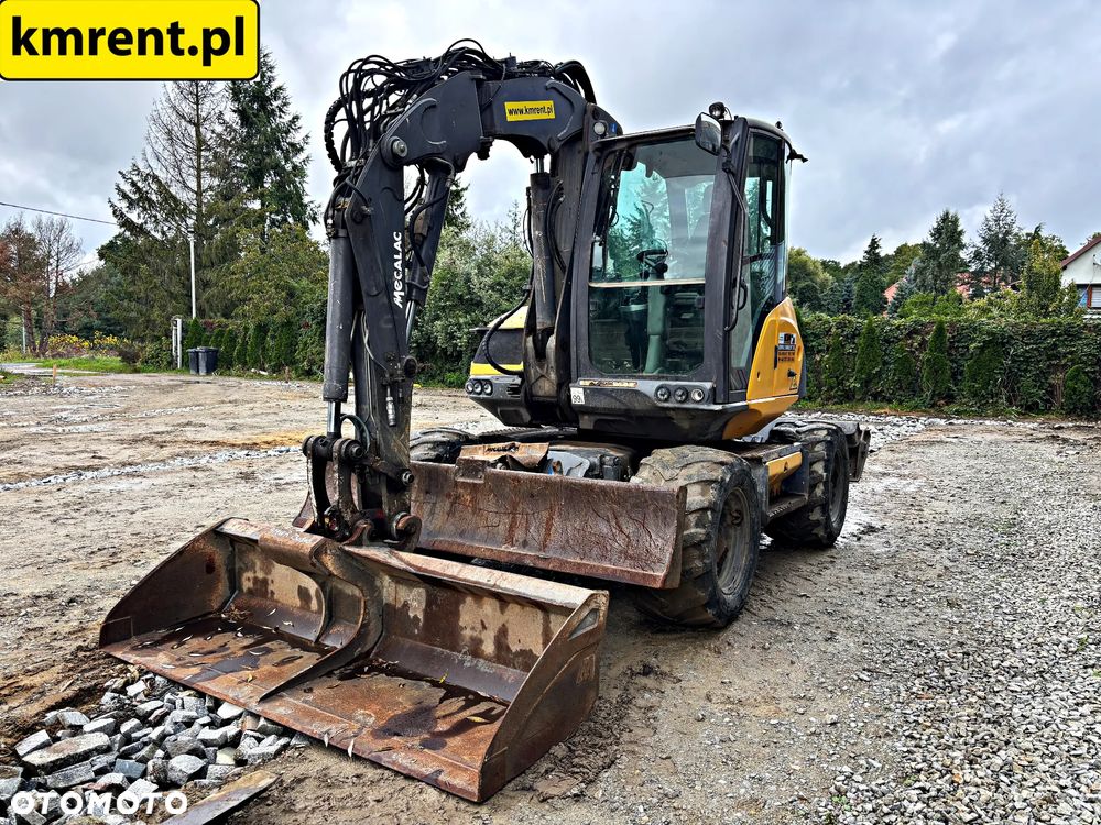 Mecalac 9 MWR KOPARKA KOŁOWA 2018R. MTH: 4086 | MECALAC 11 KOMATSU PW 98 TEREREX TW 95 110 WACKER NEUSON 100 YANMAR - 13