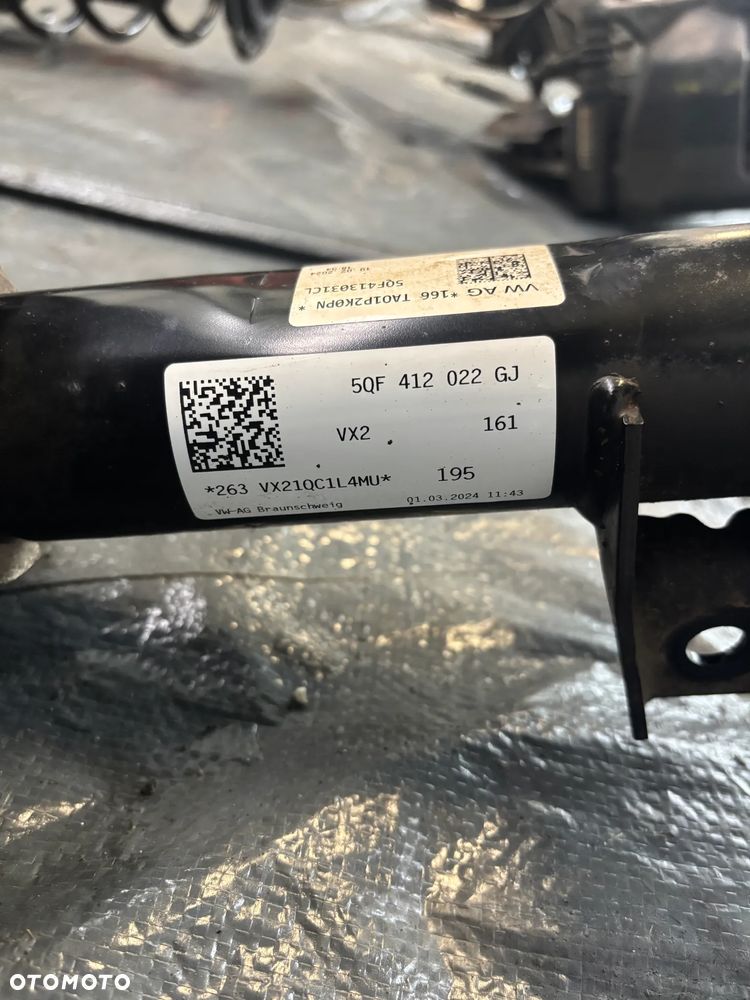 Skoda Kodiaq lift Tiguan zawieszenie zwrotnica  mcpherson przód prawy lewy 5QF413031CL 5Q0407257B 5QF412022GJ 5Q0407258B - 9