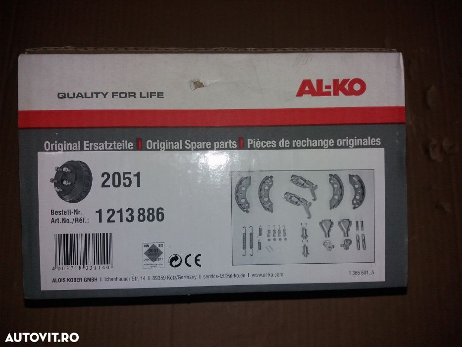 Kit reparatie frana ALKO 2050 / 2051 - 1