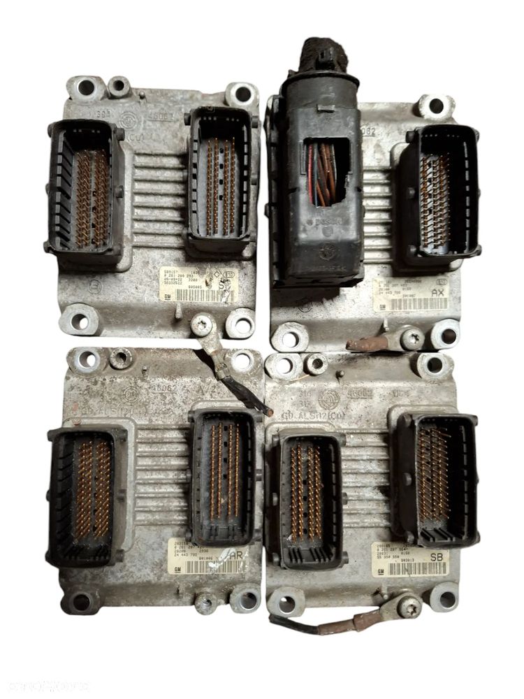 KOMPUTER STEROWNIK SILNIKA OPEL CORSA C D 1.0 1.2 1.4 SB AX AR SLASK WYSYLKA - 1