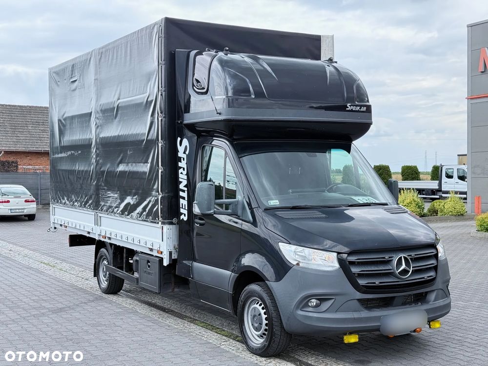 Mercedes-Benz Sprinter 319 CDI V6 Plandeka 10 ep Firanka Salon PL, Jeden Właściciel - 5