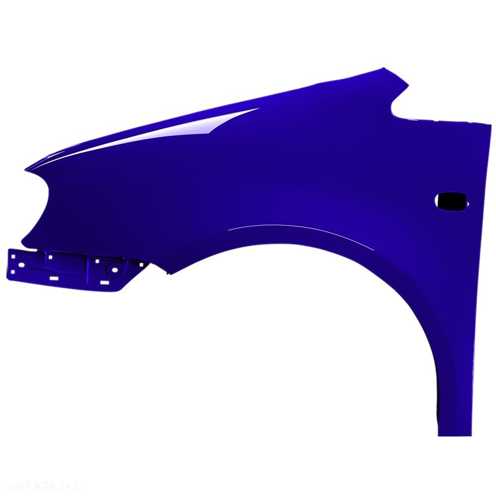 BLU Błotnik VW CADDY III 3 2K LD5Q lewy przód niebieski 2004-2010 ocynk SchattenBlau - 2