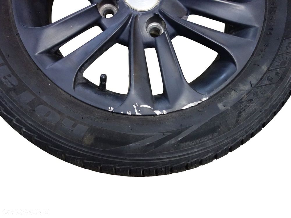 Felgi aluminiowe z oponami komplet 14 cali Microcar Bellier Jade Divane Opale Yanmar - 6
