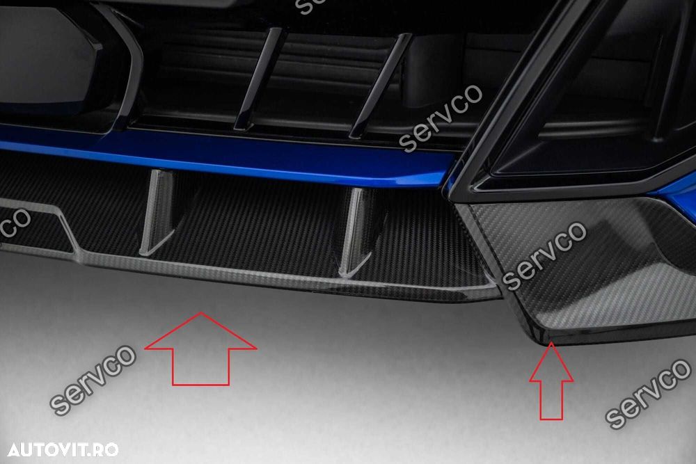 Prelungire bara fata Bmw X5 M-Pack G05 2023- v5 - Maxton Design Carbon - 2