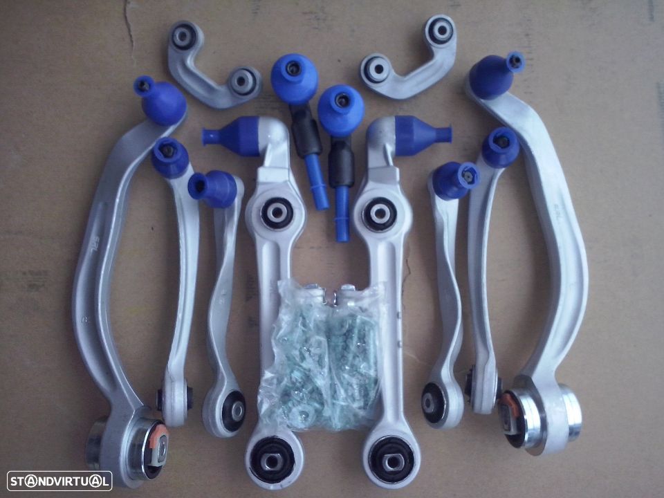 Conjunto de braços suspensão completo Audi A4 B5 e Vw Passat - 1