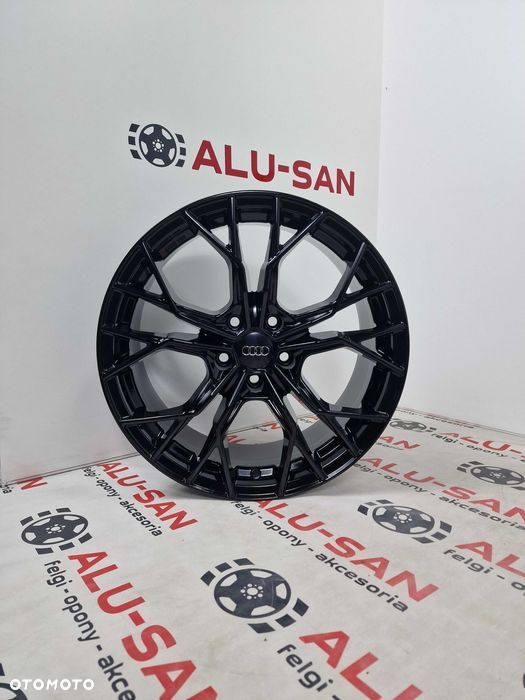 Nowe alufelgi AUDI 18" 5x112 A3 A4 A6 Q2 Q3 TT - Czarne