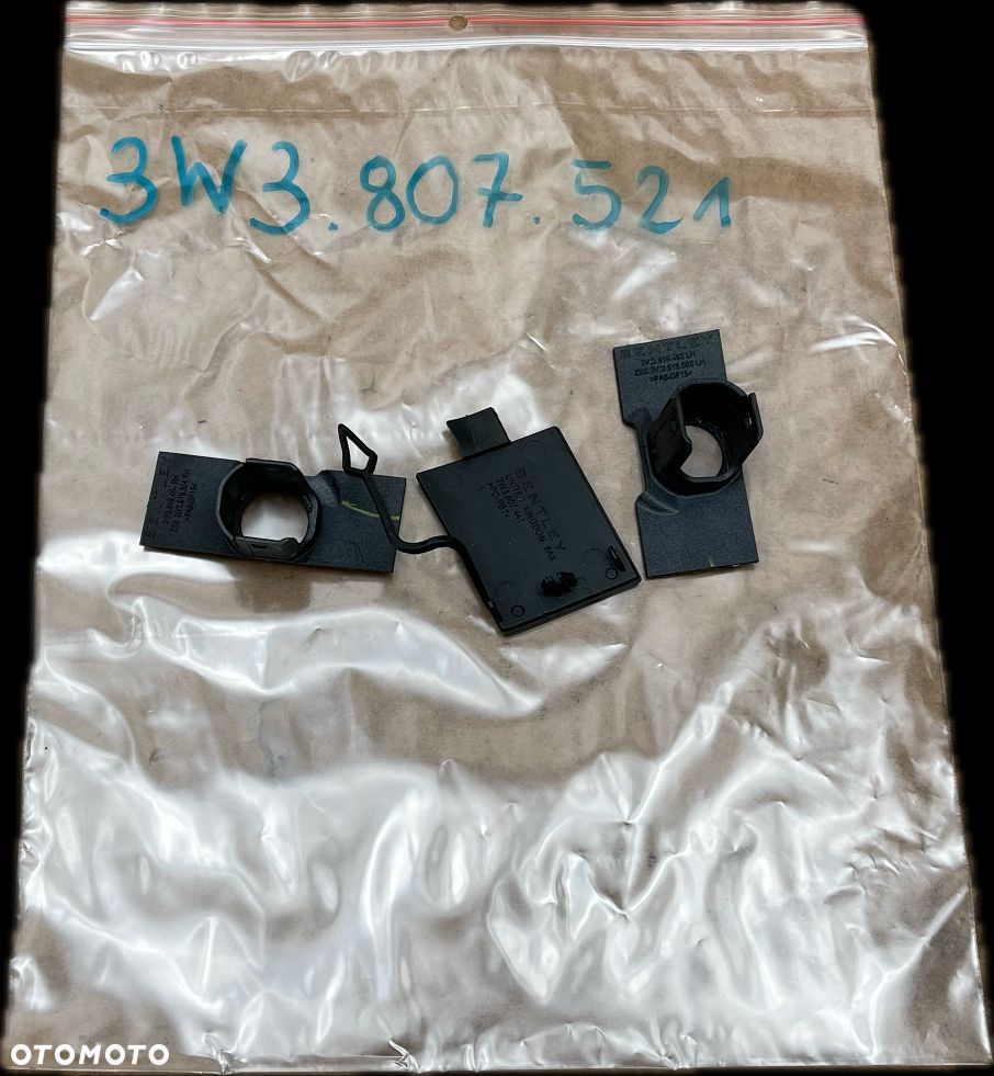 BENTLEY CONTINENTAL GT GTC KOSZYKI ZAŚLEPKA SPOILERA ZDERZAKA TYŁ 3W3807441 - 12