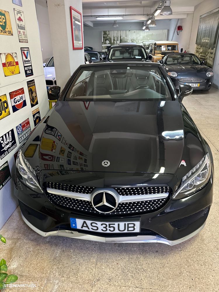 Mercedes-Benz C 220 d Cabrio 9G-Tronic AMG Line - 19