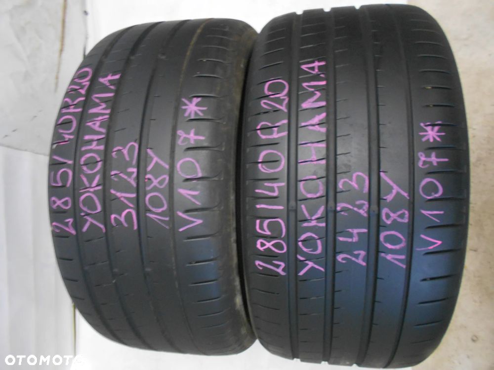 OPONY 285/40R20 YOKOHAMA ADVAN SPORT V107 DOT 3123 6.4MM