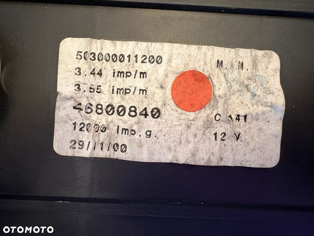 LANCIA LYBRA 99-05 LICZNIK ZEGARY 46800840 6028400060 - 4