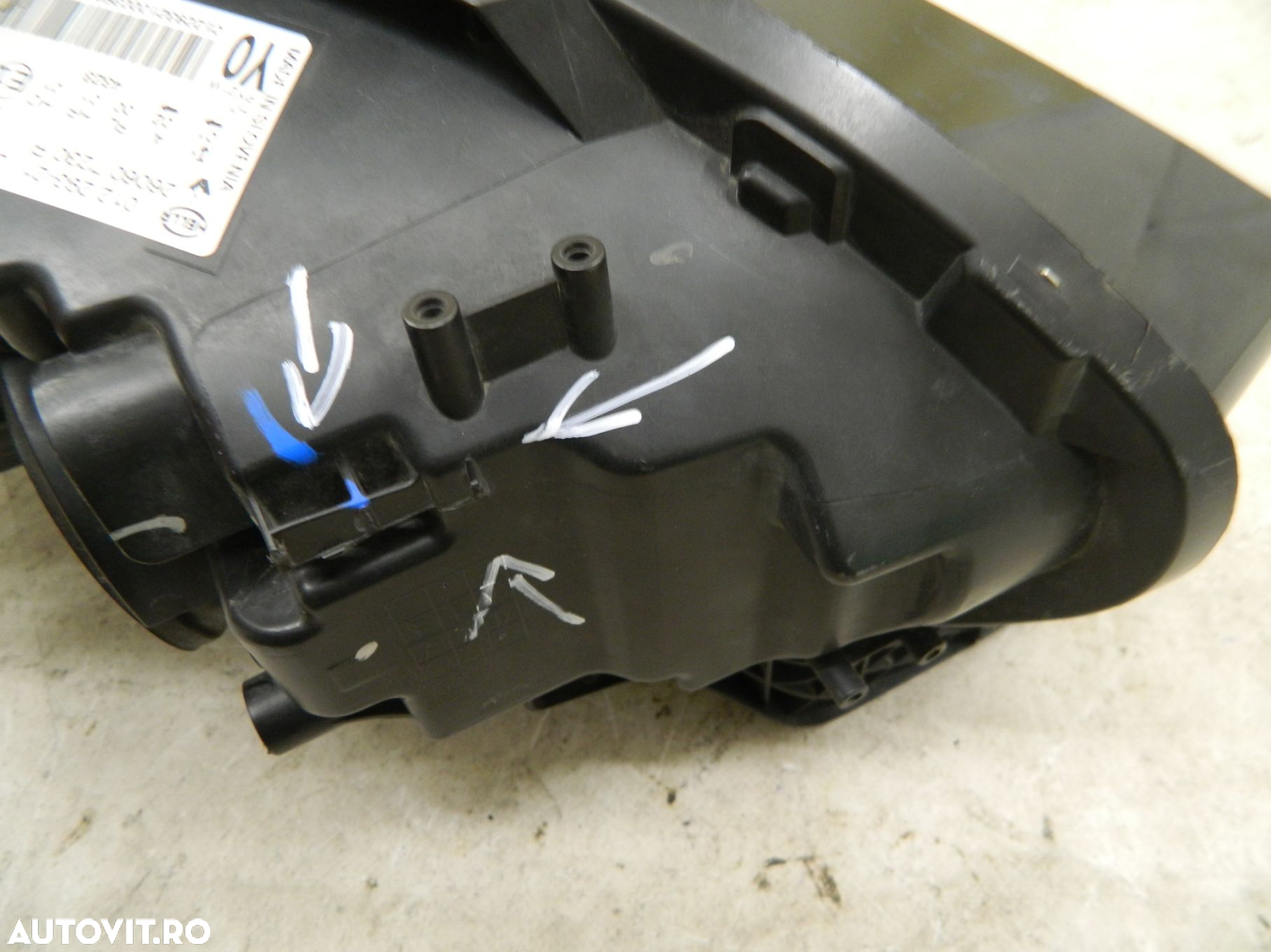 Far stanga LED Renault Scenic, 2016, 2017, 2018, 2019, 2020, cod origine 260607230R. - 8
