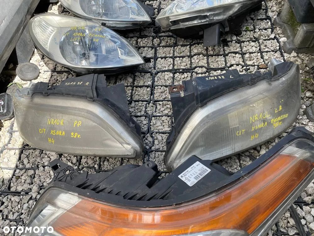 CITROEN REFLEKTOR REFLEKTORY LEWE PRAWE CITROEN LAMPA LAMPY - 11