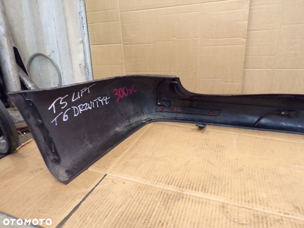 VW T5 TRANSPORTER LIFT 10- ZDERZAK TYŁ TYLNY PARKTRONIC PDC - 10