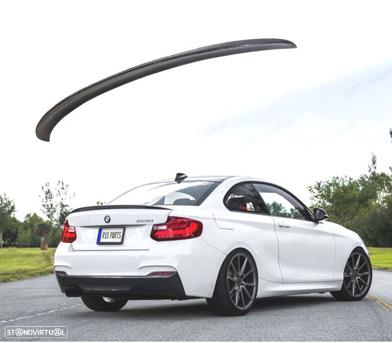 AILERON BMW F22 F23 13- LOOK M PERFORMANCE CARBONO - 1