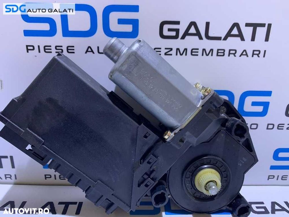 Motoras Macara cu Modul Control Geamuri Usa Portiera Dreapta Fata Pasager Audi A4 B6 2001 - 2005 8E2959802B 8E2959802 5WK47008ABF 0130821764 [L9501] - 5