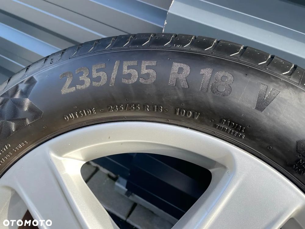 AUDI A6 C7 ALLROAD KOŁA FELGI OPONY LATO CONTINENTAL 235/55/18 8Jx18 ET41 - 11