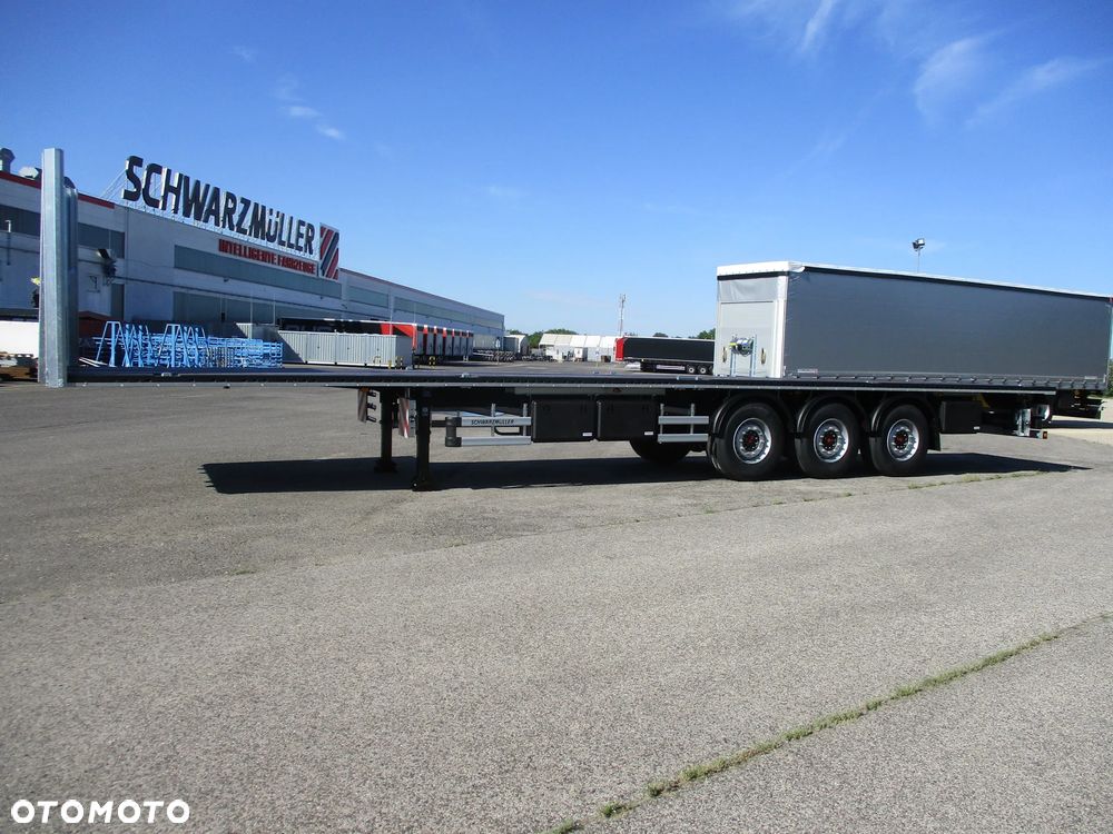 Schwarzmuller Naczepa platforma do przewozu mat. budowlanych - 2