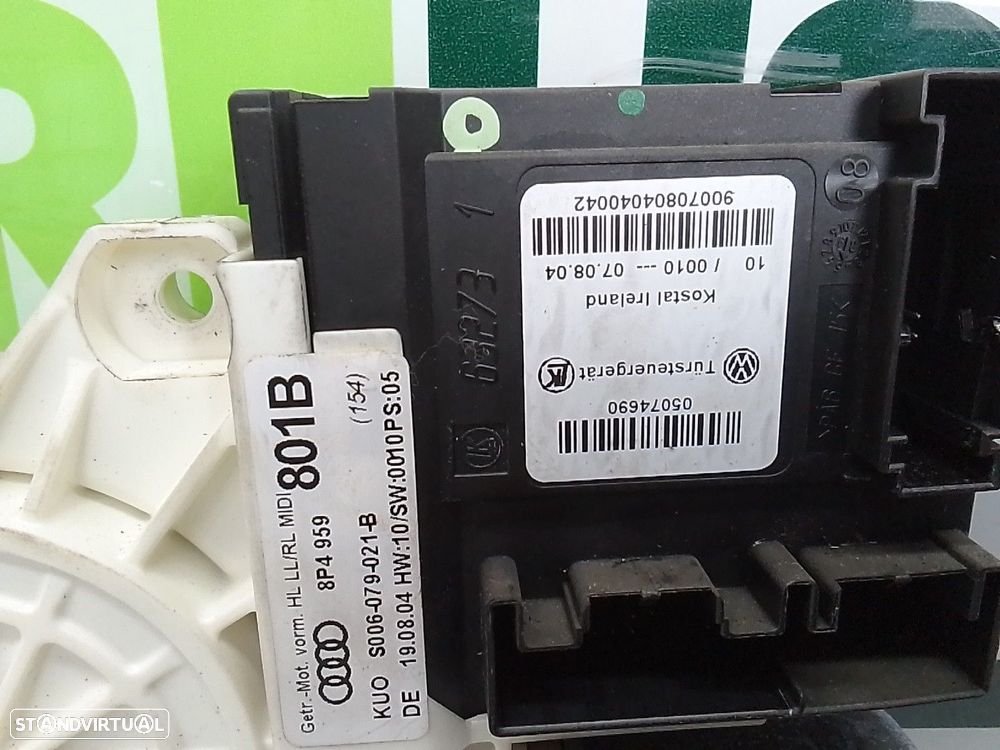 Motor De Elevador Tr Esq Audi A3 (8P1) - 3