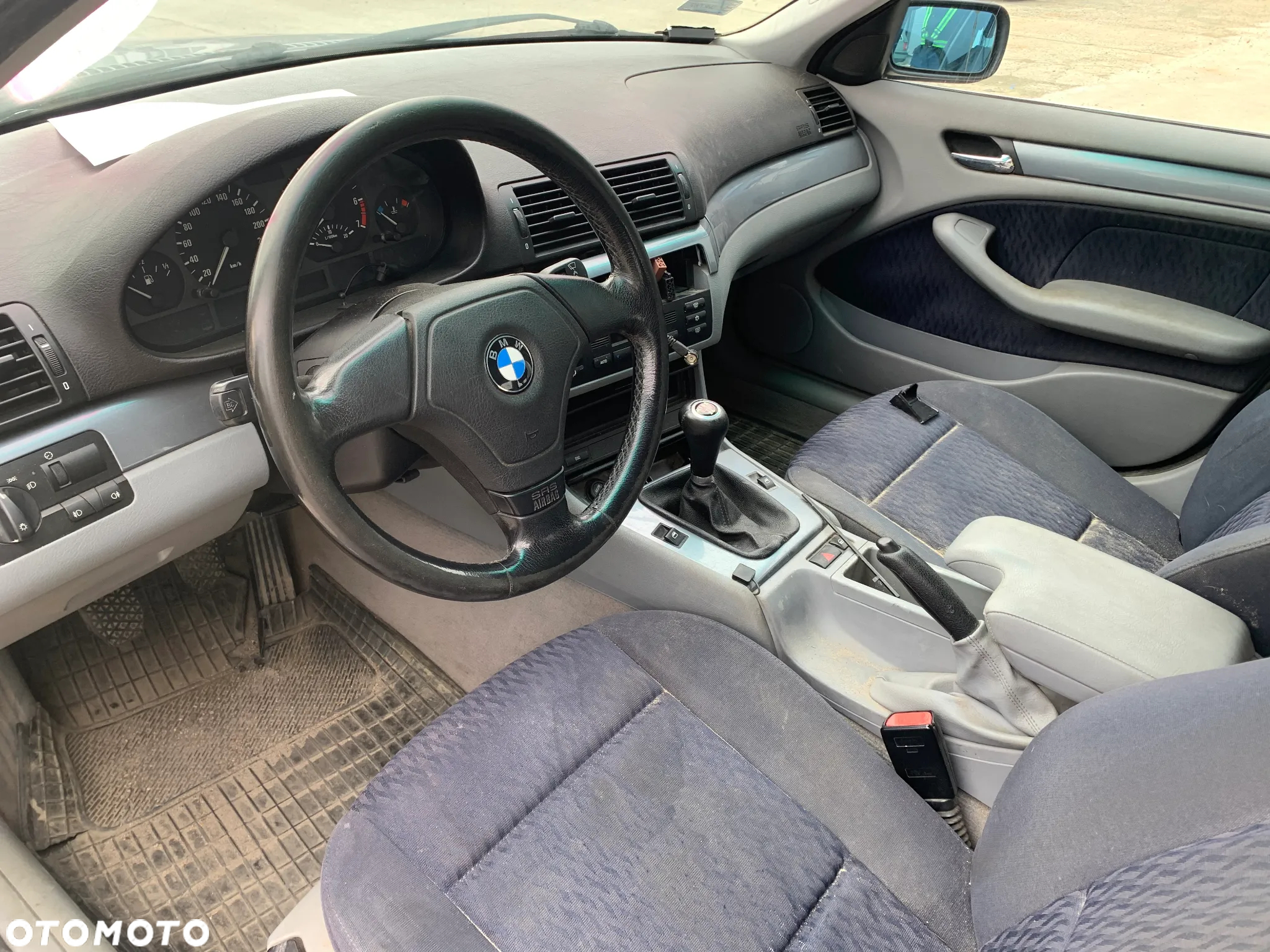 BMW E46 1999 *SAMOCHÓD NA CZĘŚCI* 1371 MASKA LAMPA DRZWI LUSTERKO ZDERZAK GRILL BŁOTNIK KLAPA BELKA PRAWE LEWE PRZÓD TYŁ - 5