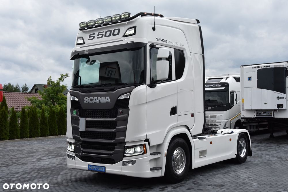 Scania S500 / 2022 / ALU-FELGI / I PARK-COOL / FULL LED / STANDARD / NAVI / ORUROWANIE / SALON PL / FULL SERWIS ASO SCANIA!! / Retarder !! / Jak nowa !! - 2