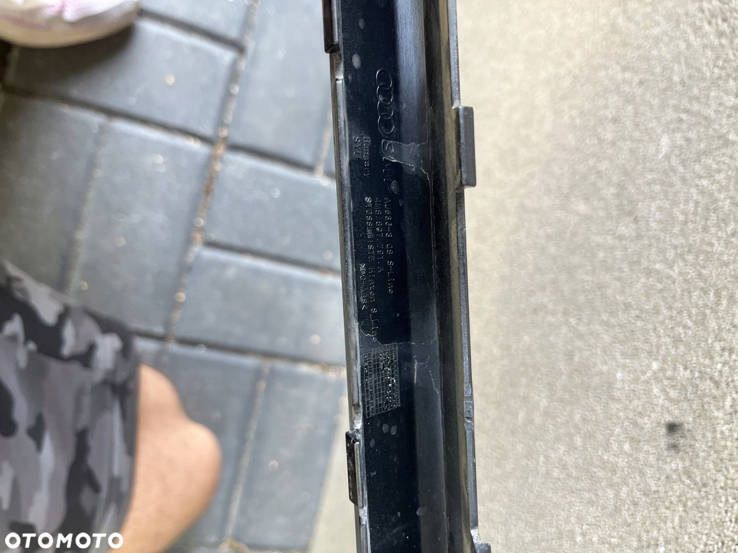 AUDI Q8 SQ8 listwa zderzaka zderzak tył 4M8807791A - 5